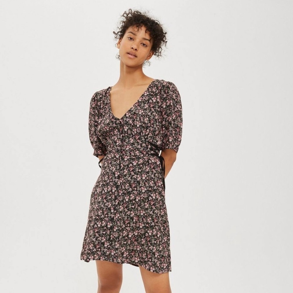 TOPSHOP ditsy floral tea DRESS